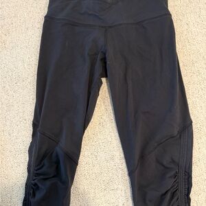 Lululemon Athletica Black Cropped Pants